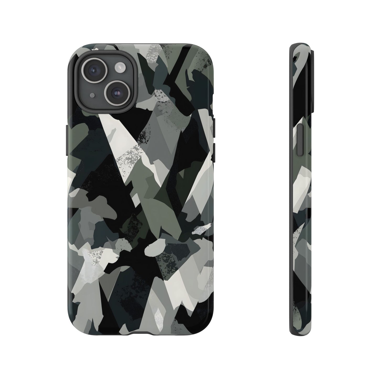 Urban Camo – Tough Glossy iPhone Case