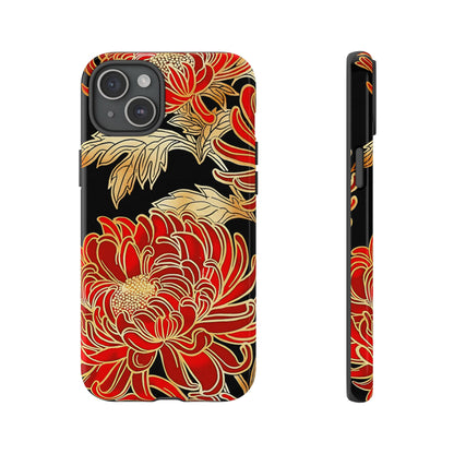 Ember Petals – Tough Glossy iPhone Case