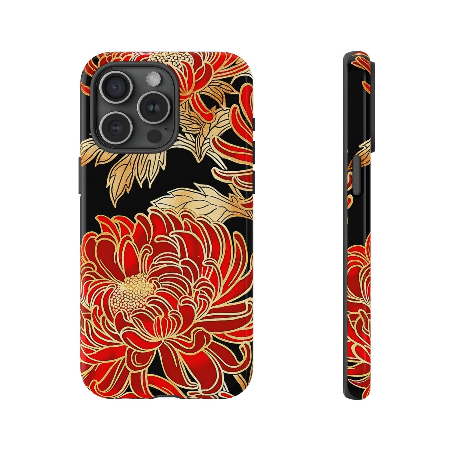 Ember Petals – Tough Glossy iPhone Case