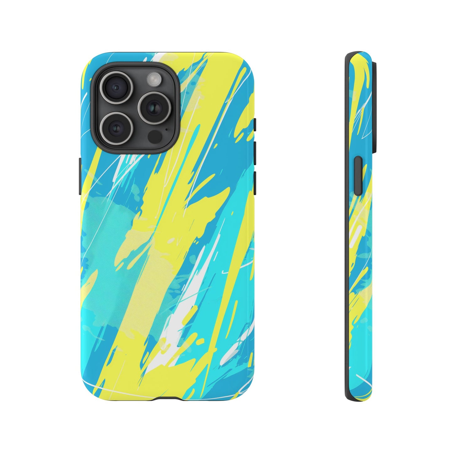 Neon Surge – Tough Glossy iPhone Case