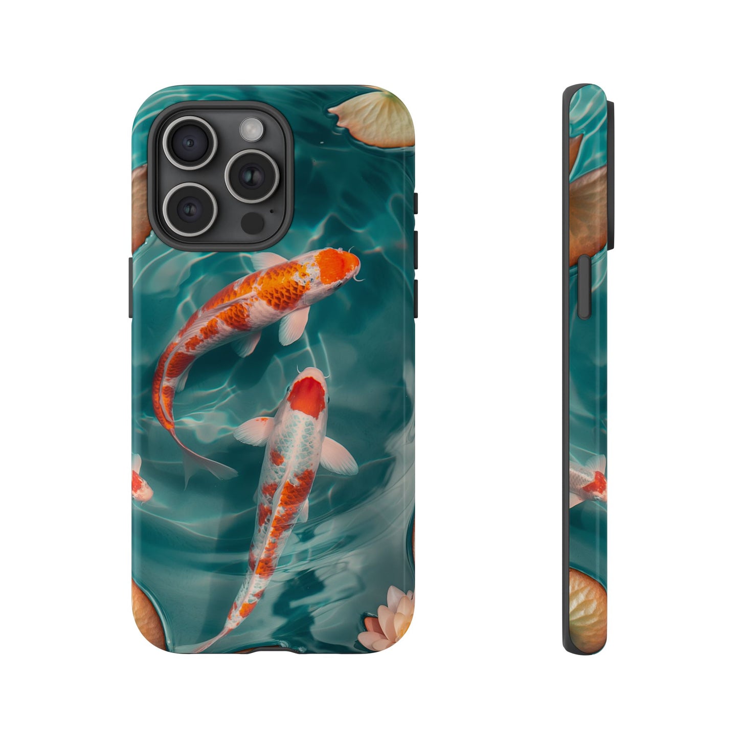 Tranquil Koi Pond – Tough Glossy iPhone Case