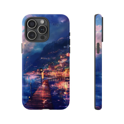 Twilight Harbor – Tough Glossy iPhone Case