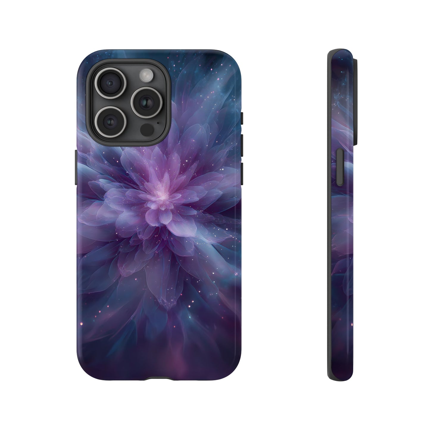 Celestial Bloom – Tough Glossy iPhone Case