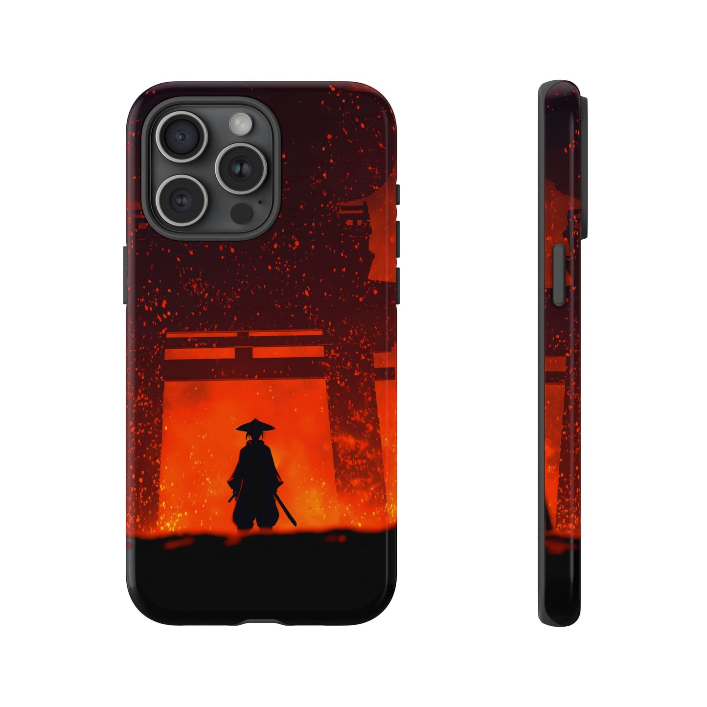 Inferno Gate – Tough Glossy iPhone Case