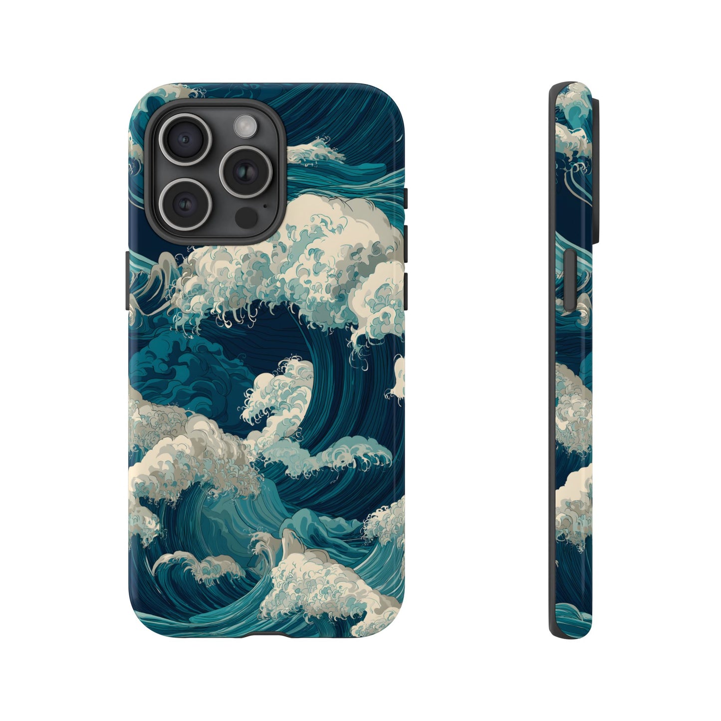 Eternal Waves – Tough Glossy iPhone Case
