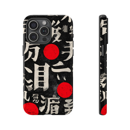Kanji Clash – Tough Glossy iPhone Case