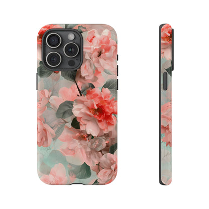 Sakura Drift – Tough Glossy iPhone Case