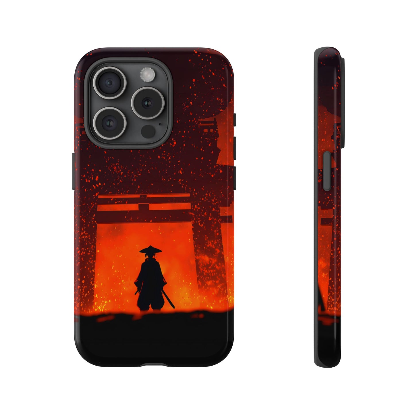Inferno Gate – Tough Glossy iPhone Case