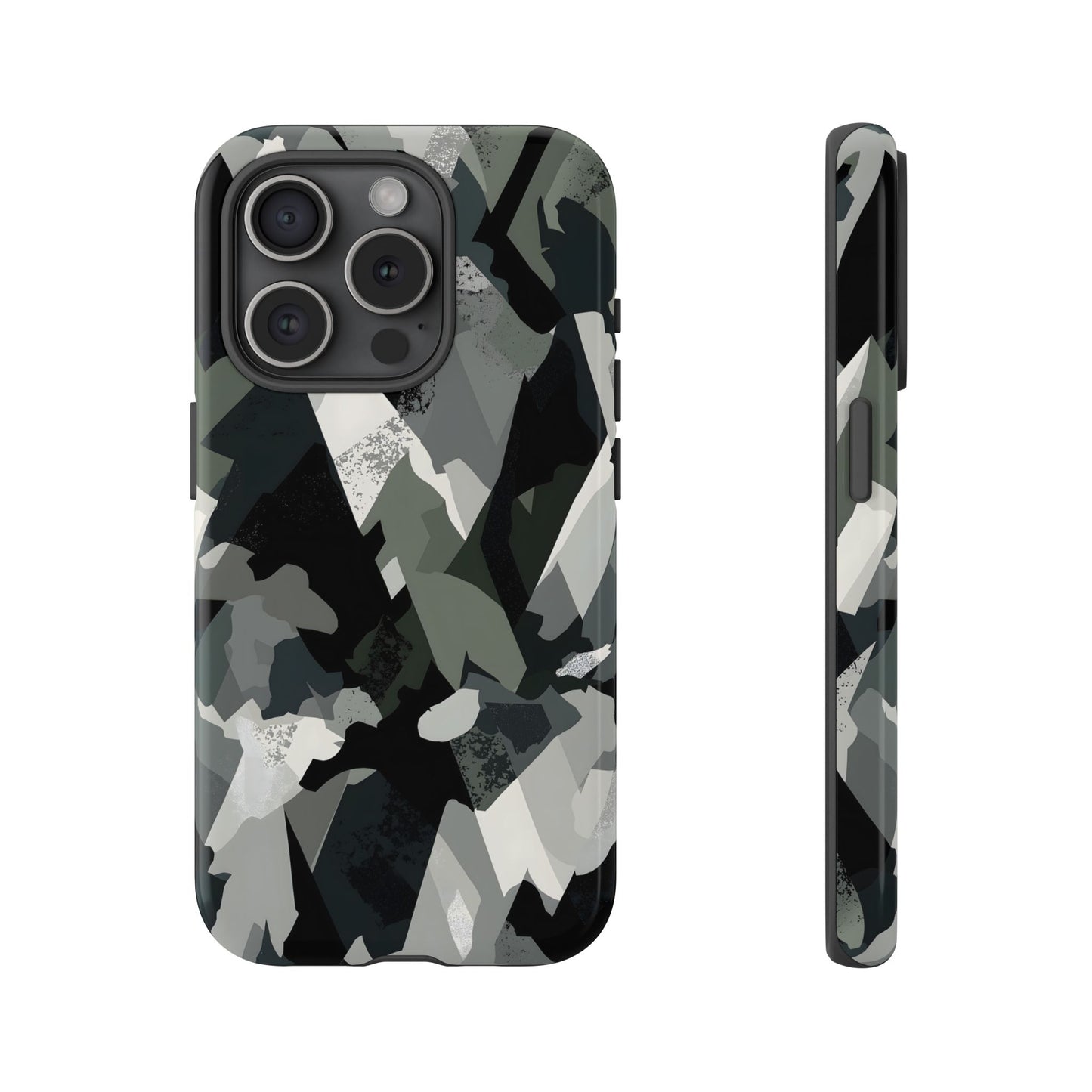 Urban Camo – Tough Glossy iPhone Case