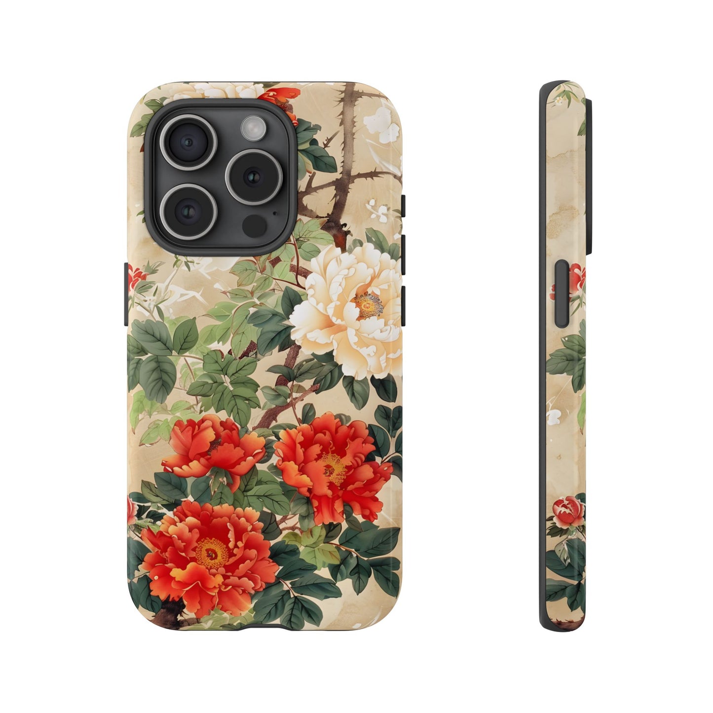 Imperial Bloom – Tough Glossy iPhone Case