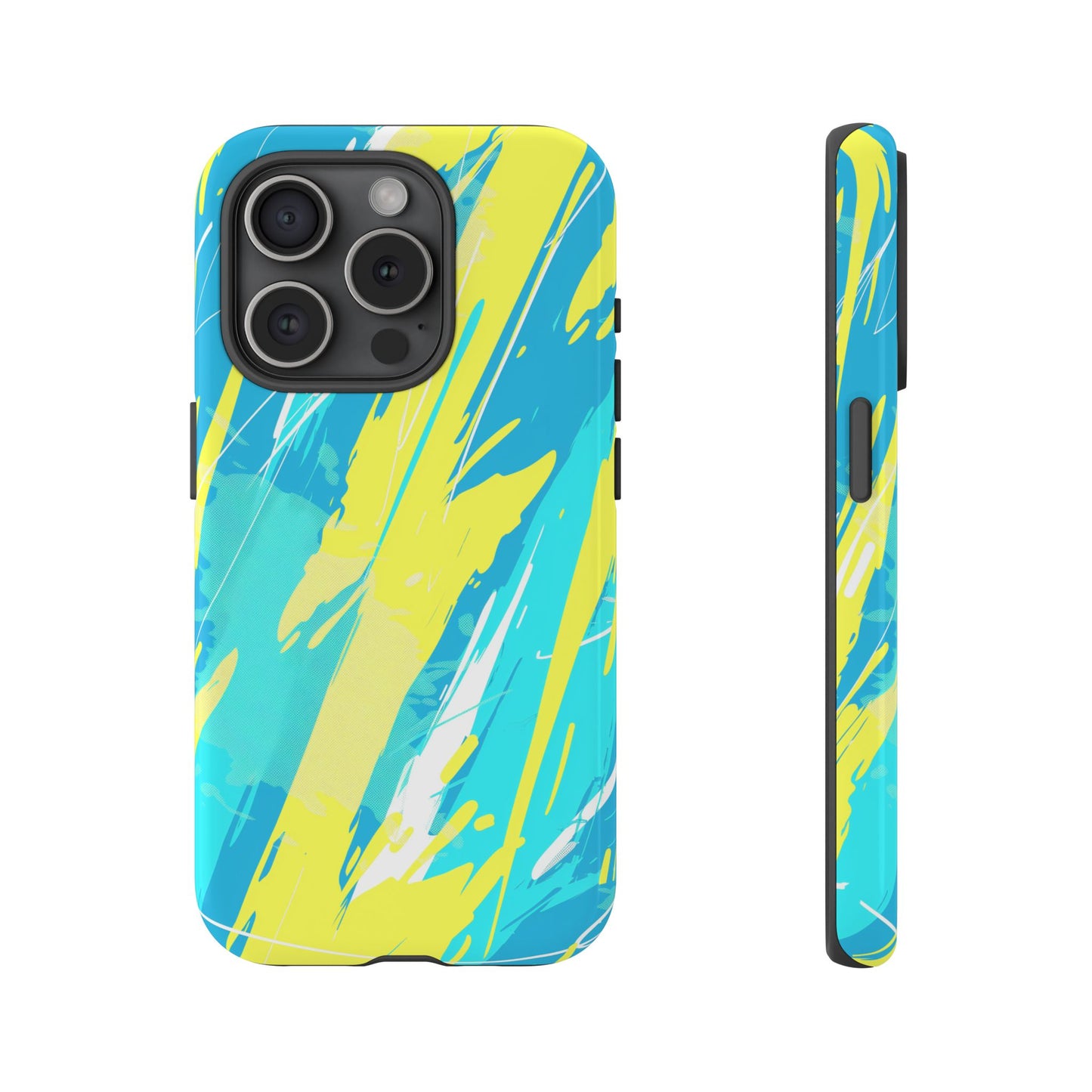 Neon Surge – Tough Glossy iPhone Case
