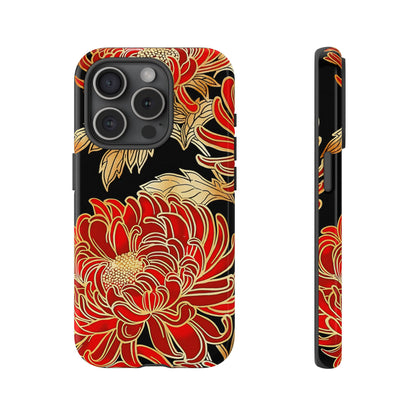 Ember Petals – Tough Glossy iPhone Case