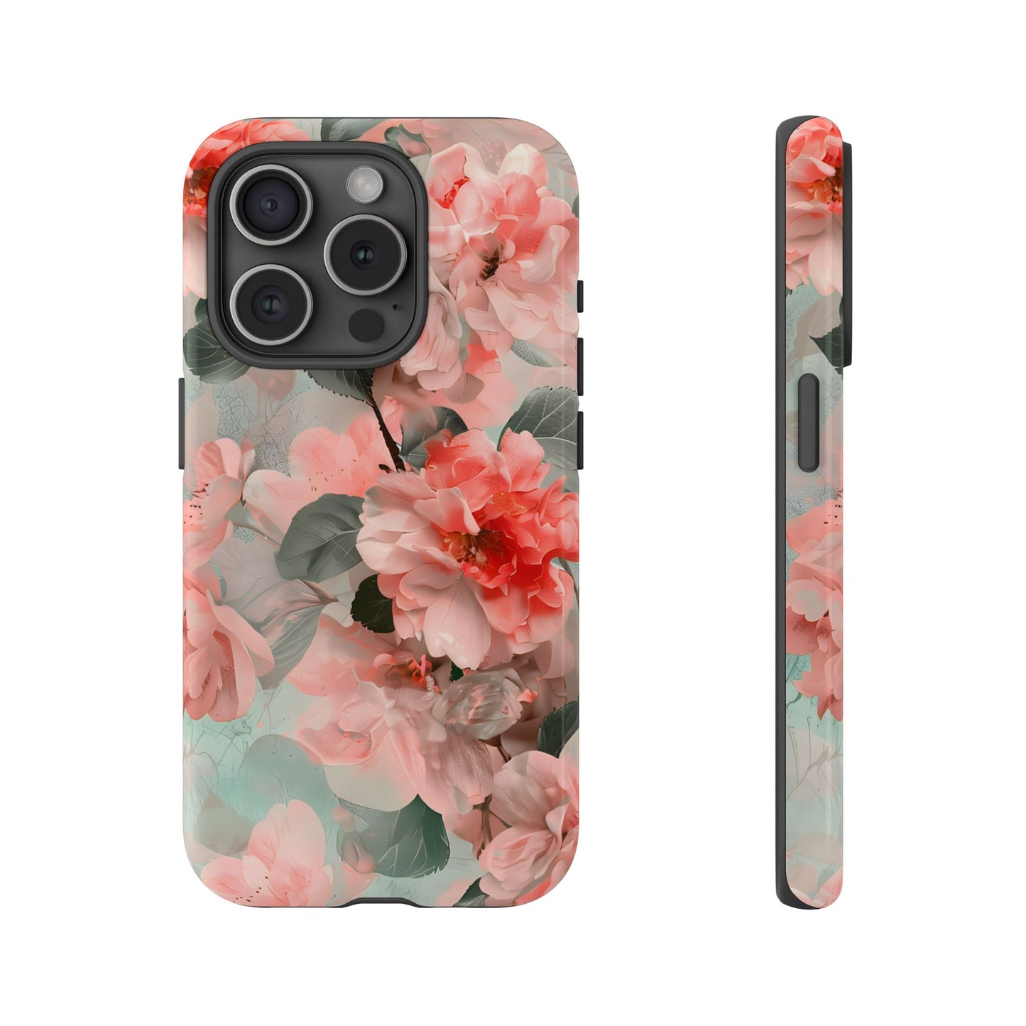Sakura Drift – Tough Glossy iPhone Case