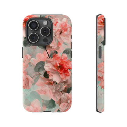 Sakura Drift – Tough Glossy iPhone Case