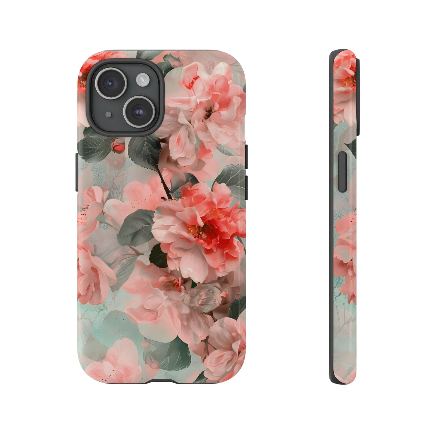 Sakura Drift – Tough Glossy iPhone Case