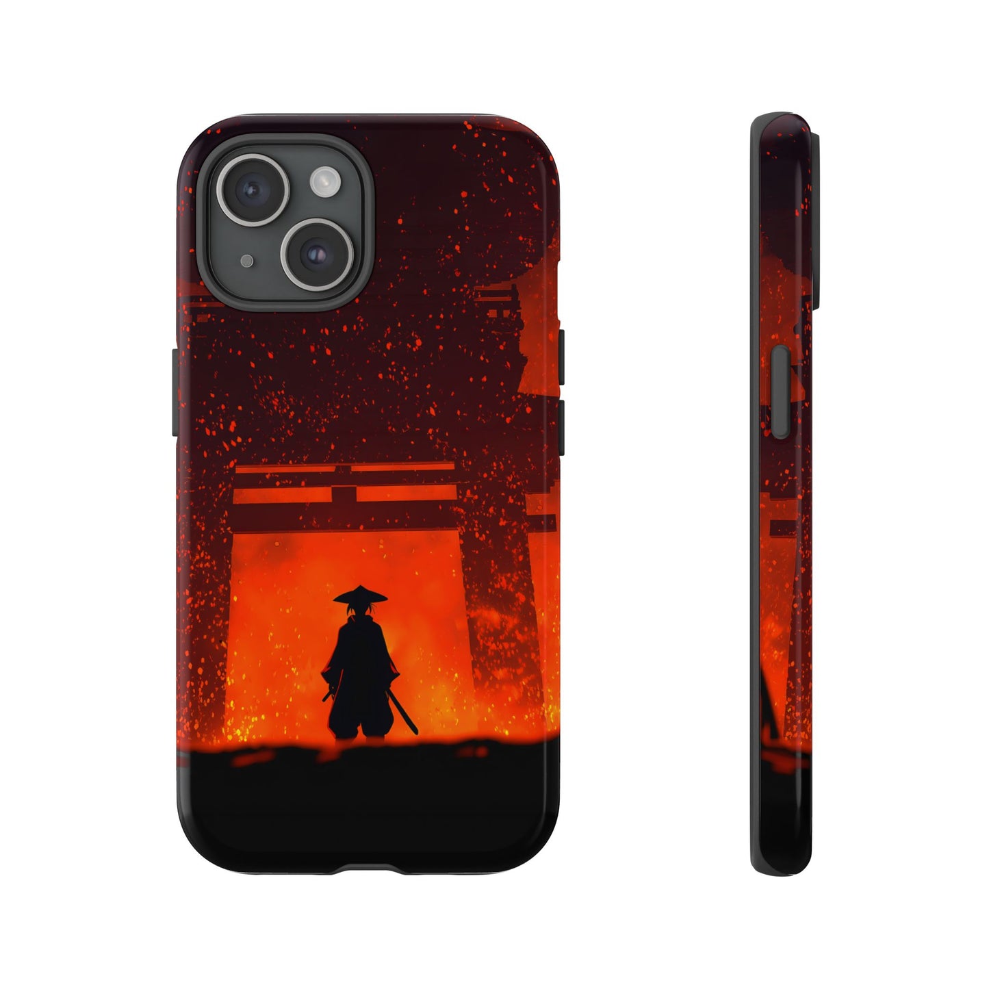 Inferno Gate – Tough Glossy iPhone Case