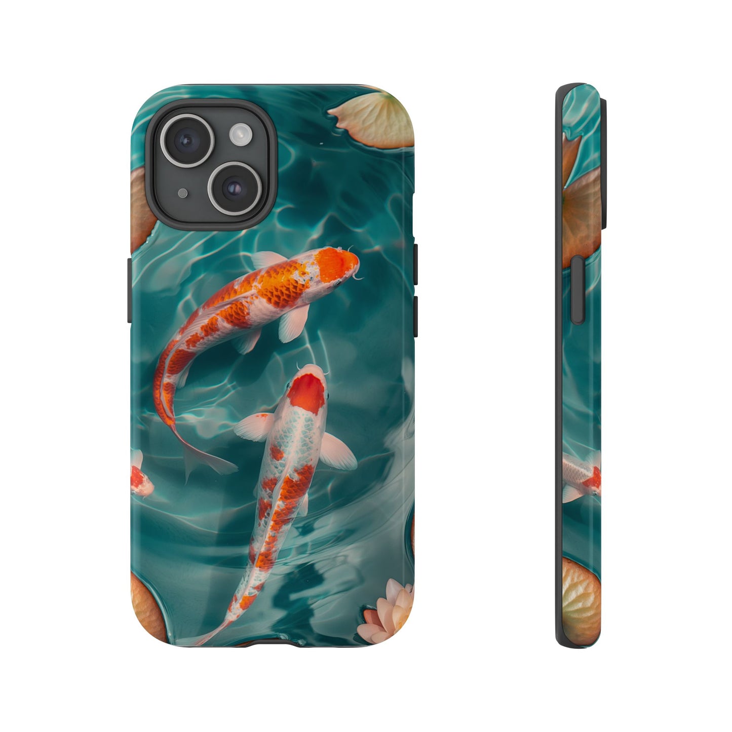 Tranquil Koi Pond – Tough Glossy iPhone Case