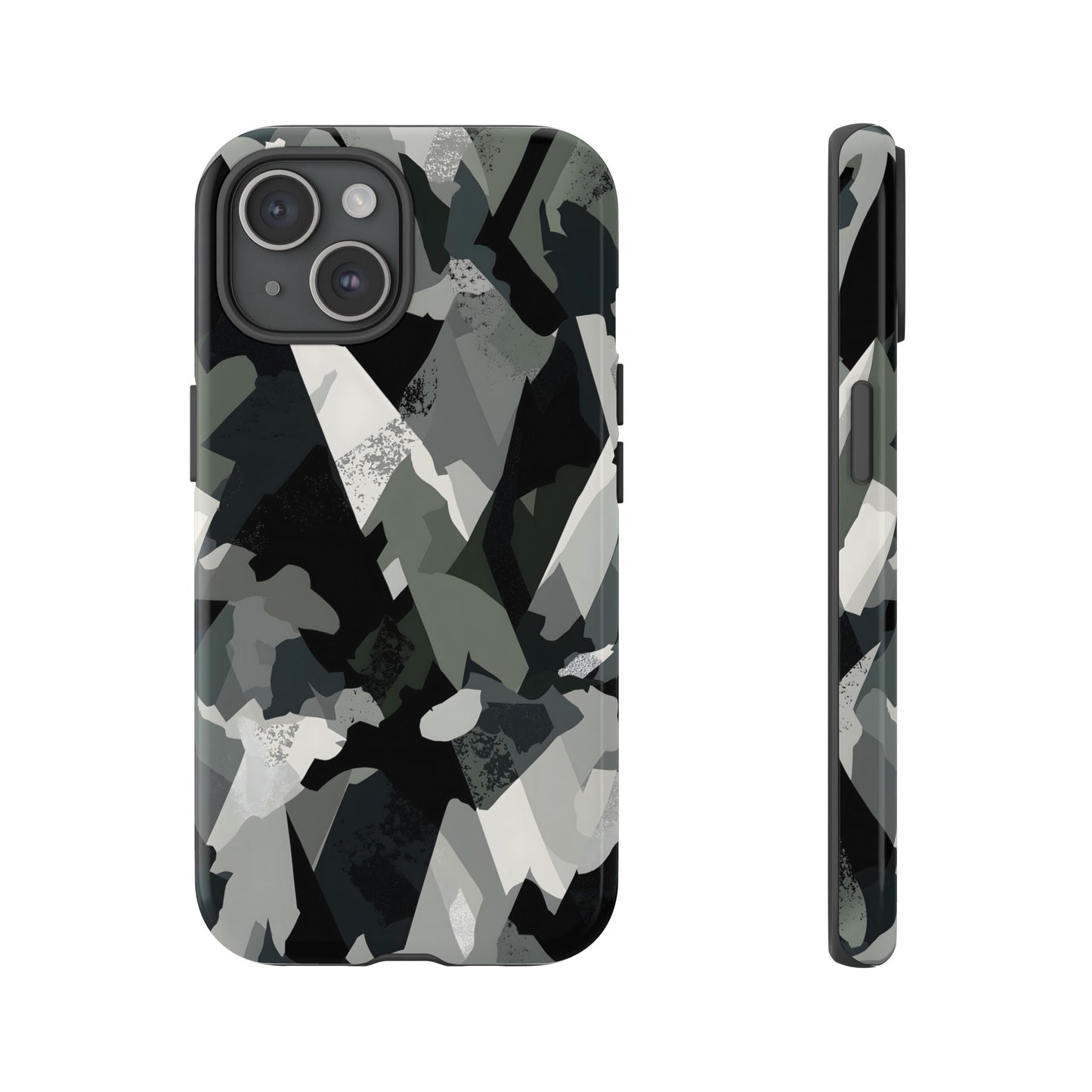 Urban Camo – Tough Glossy iPhone Case