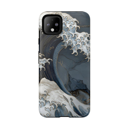 Golden Wave – Tough Glossy Google Pixel Case