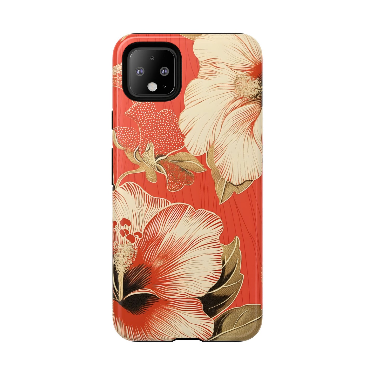 Golden Hibiscus – Tough Glossy Google Pixel Case