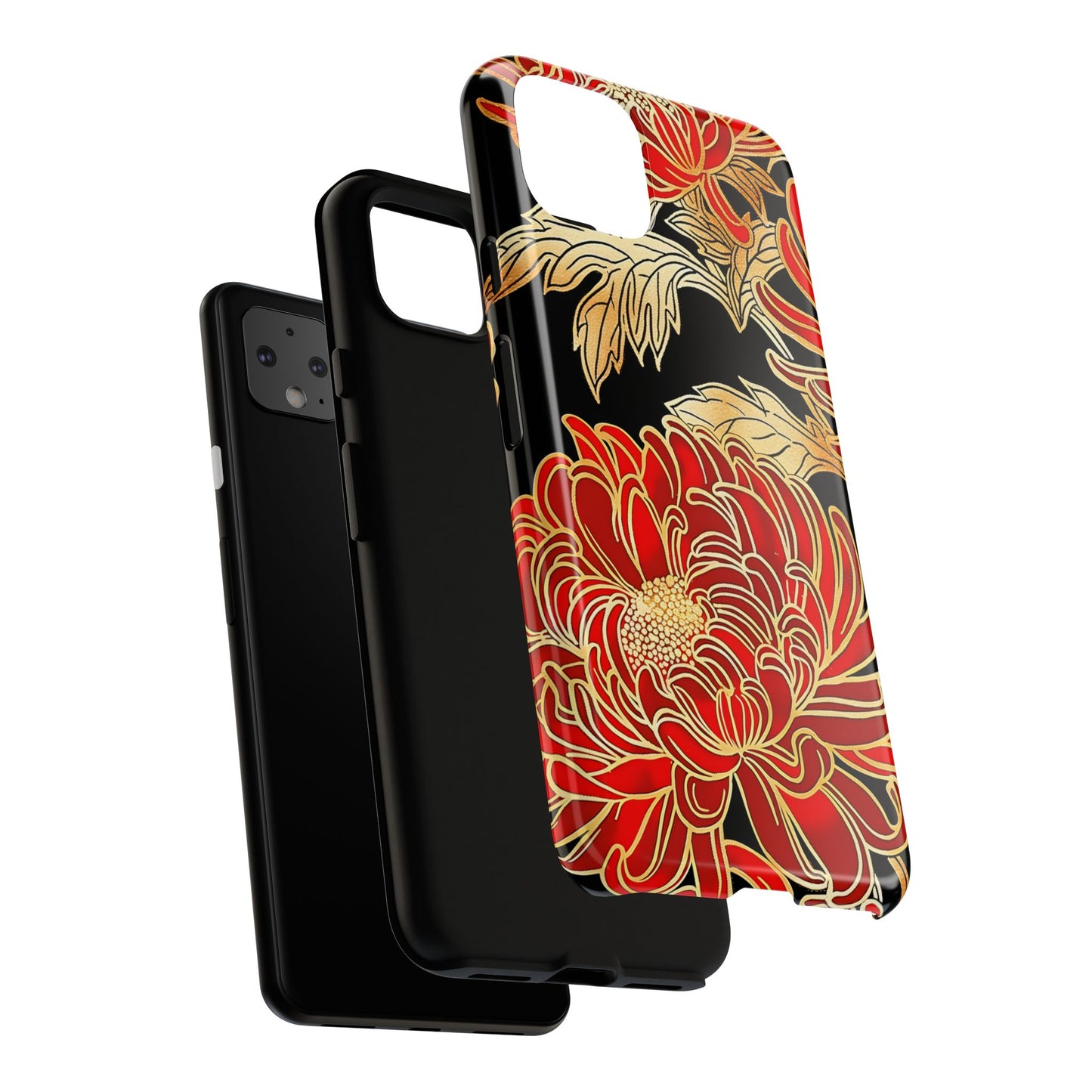 Ember Petals – Tough Glossy Google Pixel Case