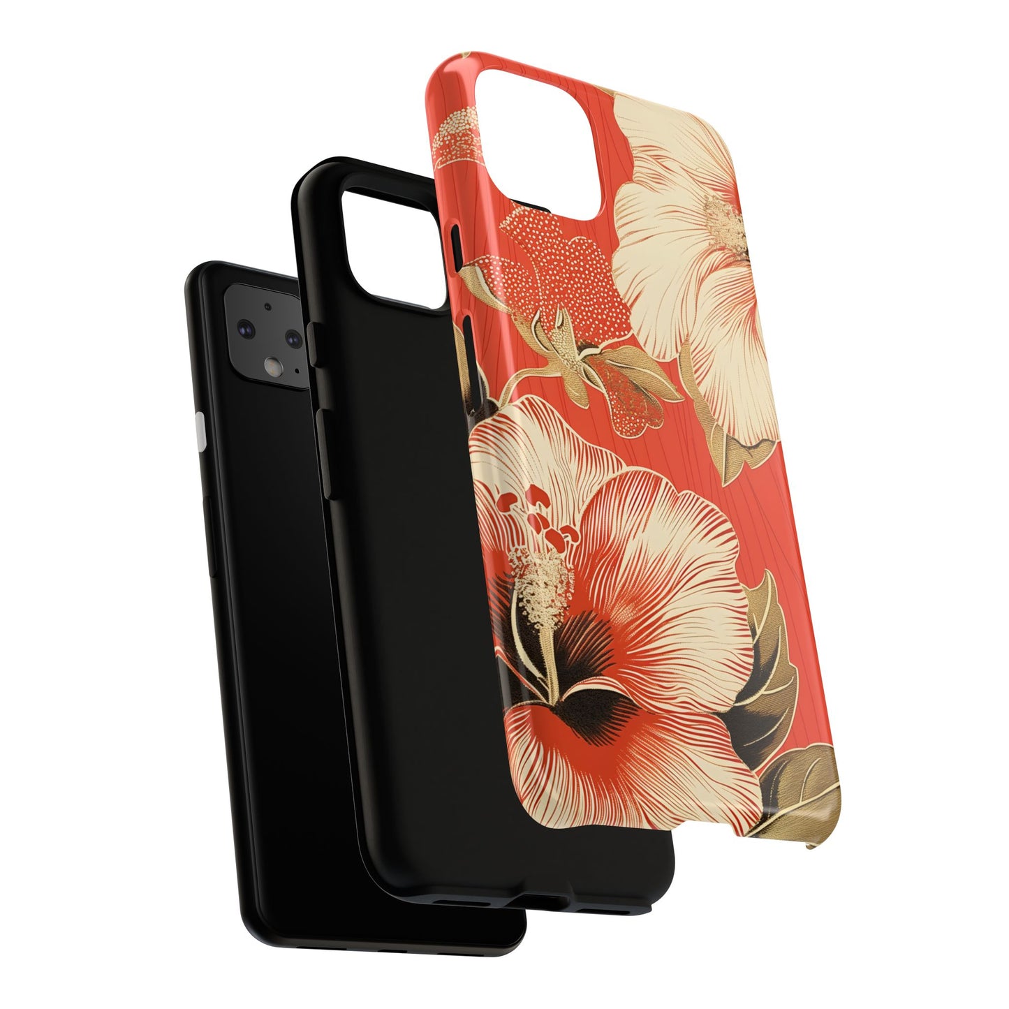 Golden Hibiscus – Tough Glossy Google Pixel Case