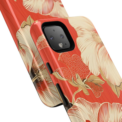 Golden Hibiscus – Tough Glossy Google Pixel Case