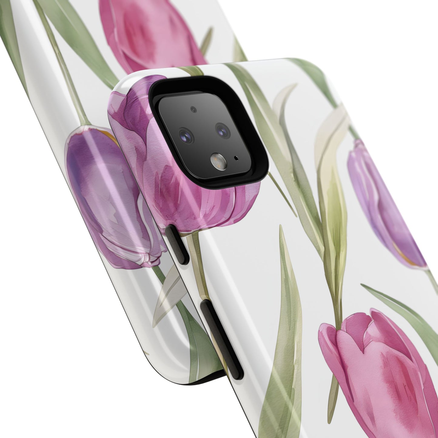 Tulip Serenade – Tough Glossy Google Pixel Case