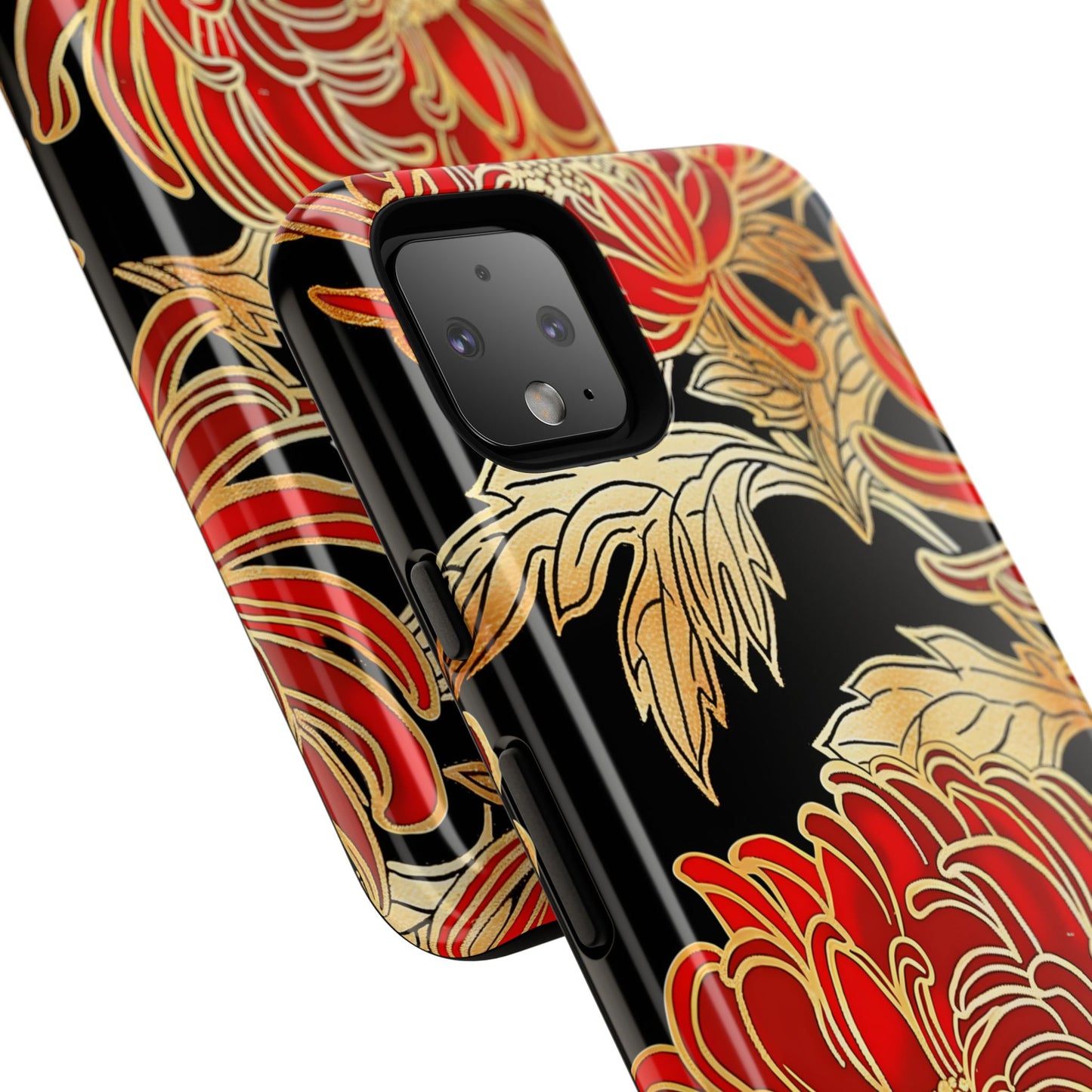 Ember Petals – Tough Glossy Google Pixel Case