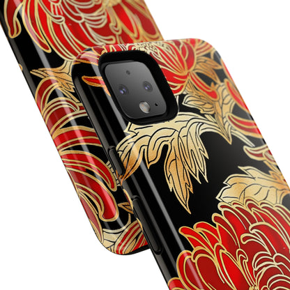 Ember Petals – Tough Glossy Google Pixel Case