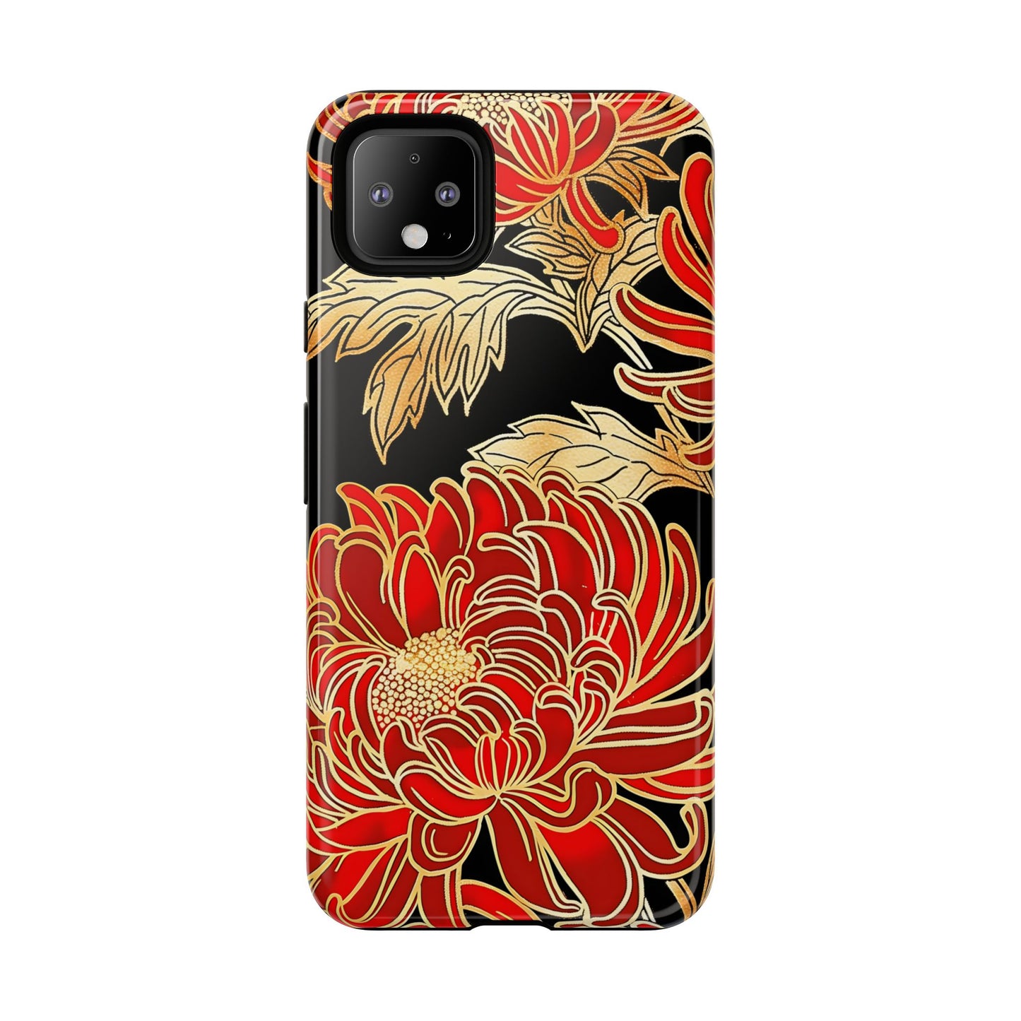 Ember Petals – Tough Glossy Google Pixel Case