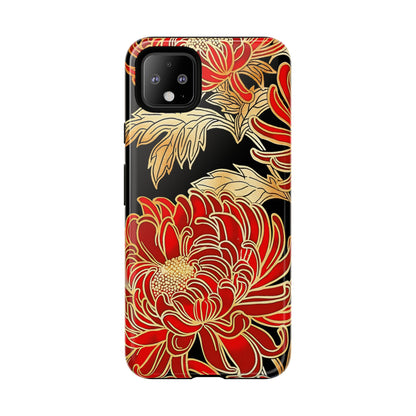 Ember Petals – Tough Glossy Google Pixel Case
