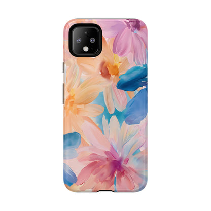 Radiant Bloom – Tough Glossy Google Pixel Case
