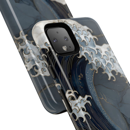 Golden Wave – Tough Glossy Google Pixel Case