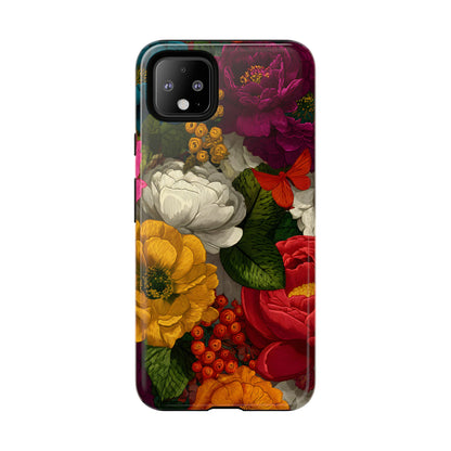 Midnight Bloom – Tough Glossy Google Pixel Case