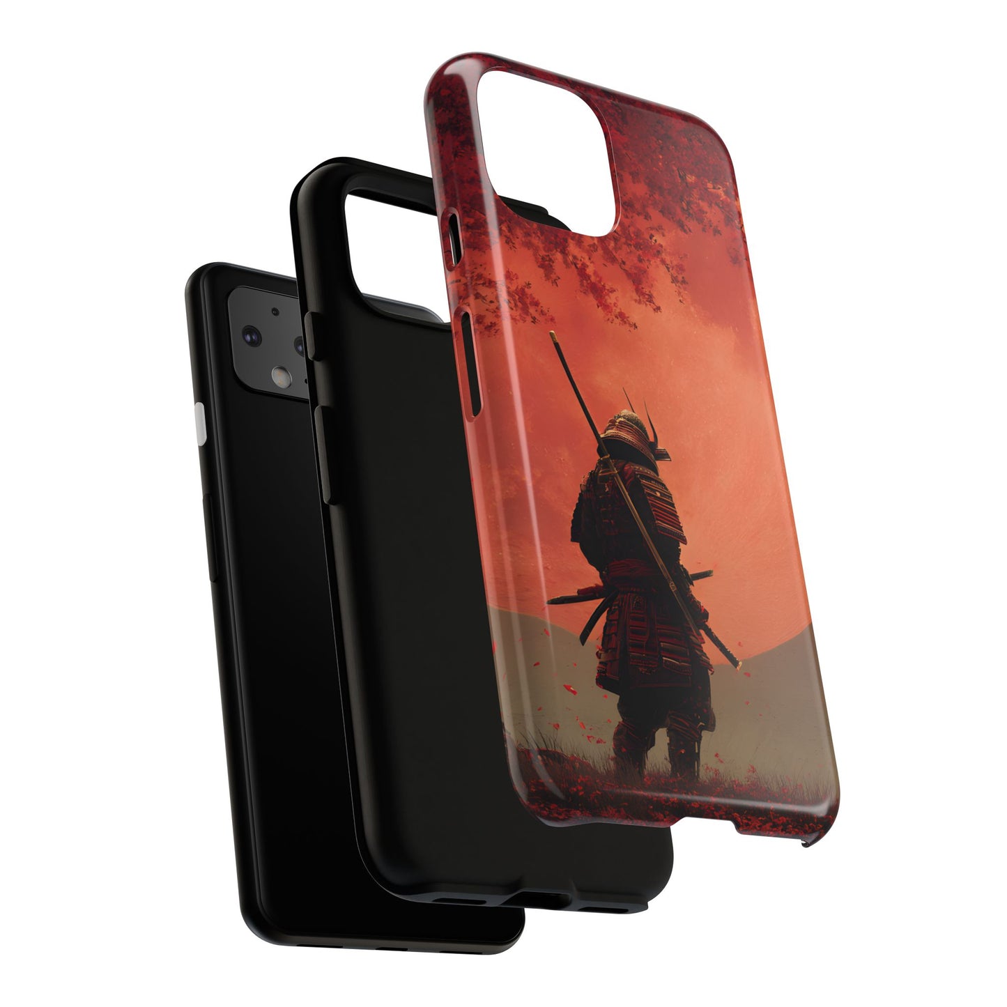 Blood Moon Warrior – Tough Glossy Google Pixel Case