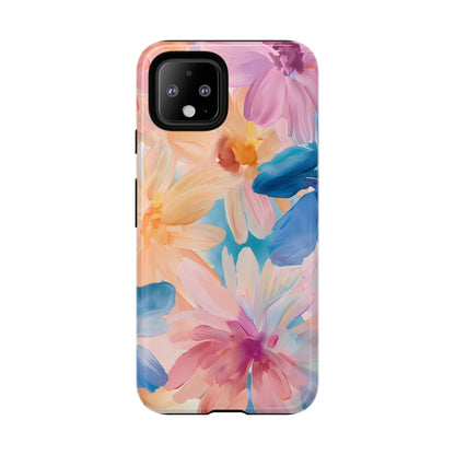 Radiant Bloom – Tough Glossy Google Pixel Case