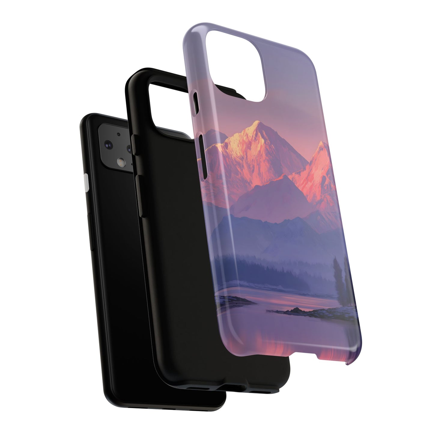 Crimson Peaks – Tough Glossy Google Pixel Case