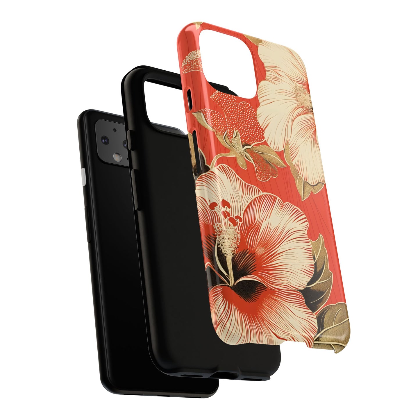 Golden Hibiscus – Tough Glossy Google Pixel Case