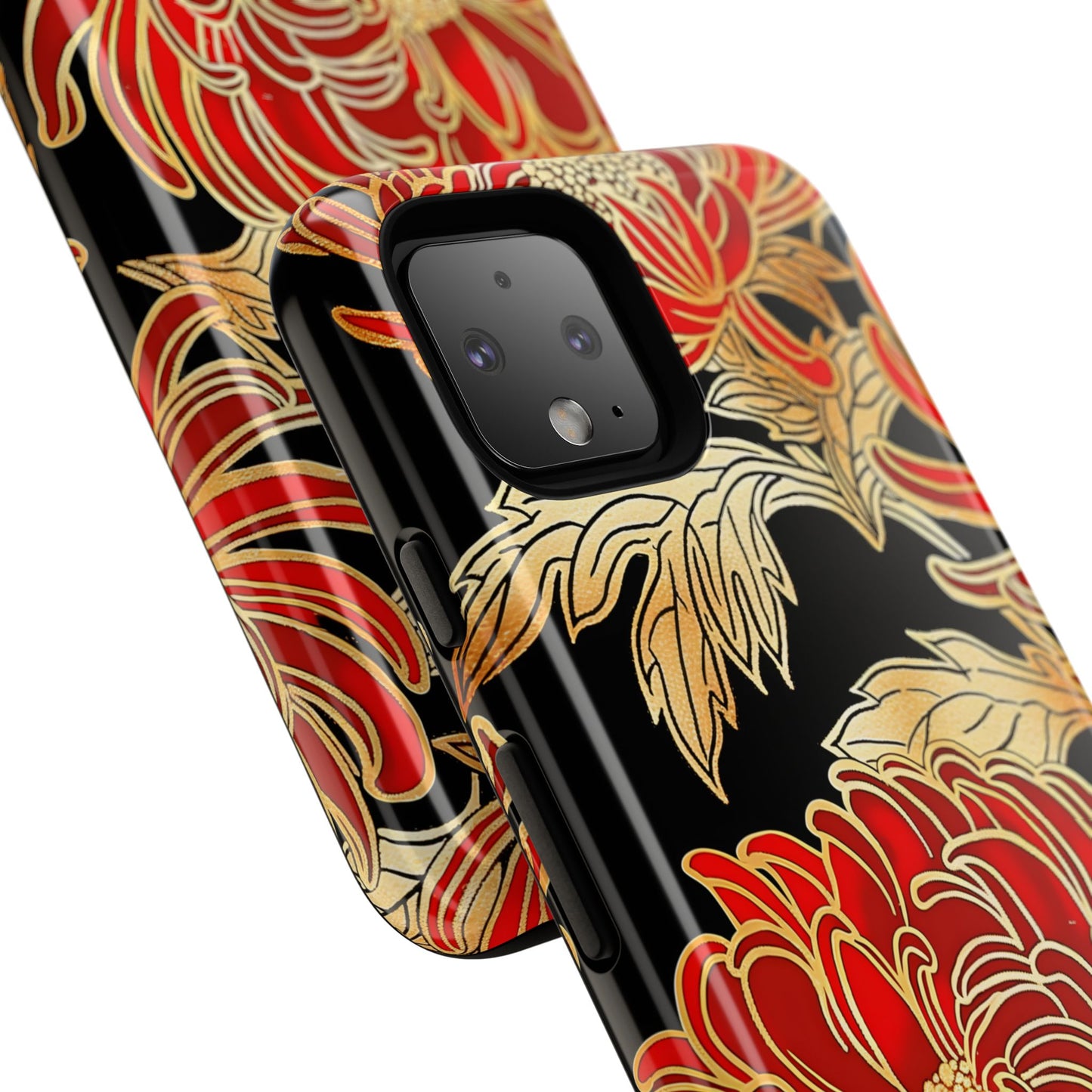 Ember Petals – Tough Glossy Google Pixel Case