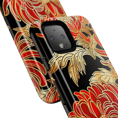 Ember Petals – Tough Glossy Google Pixel Case