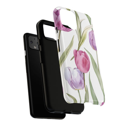 Tulip Serenade – Tough Glossy Google Pixel Case