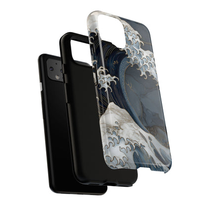 Golden Wave – Tough Glossy Google Pixel Case