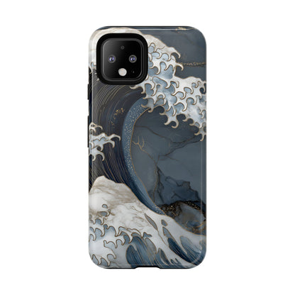Golden Wave – Tough Glossy Google Pixel Case