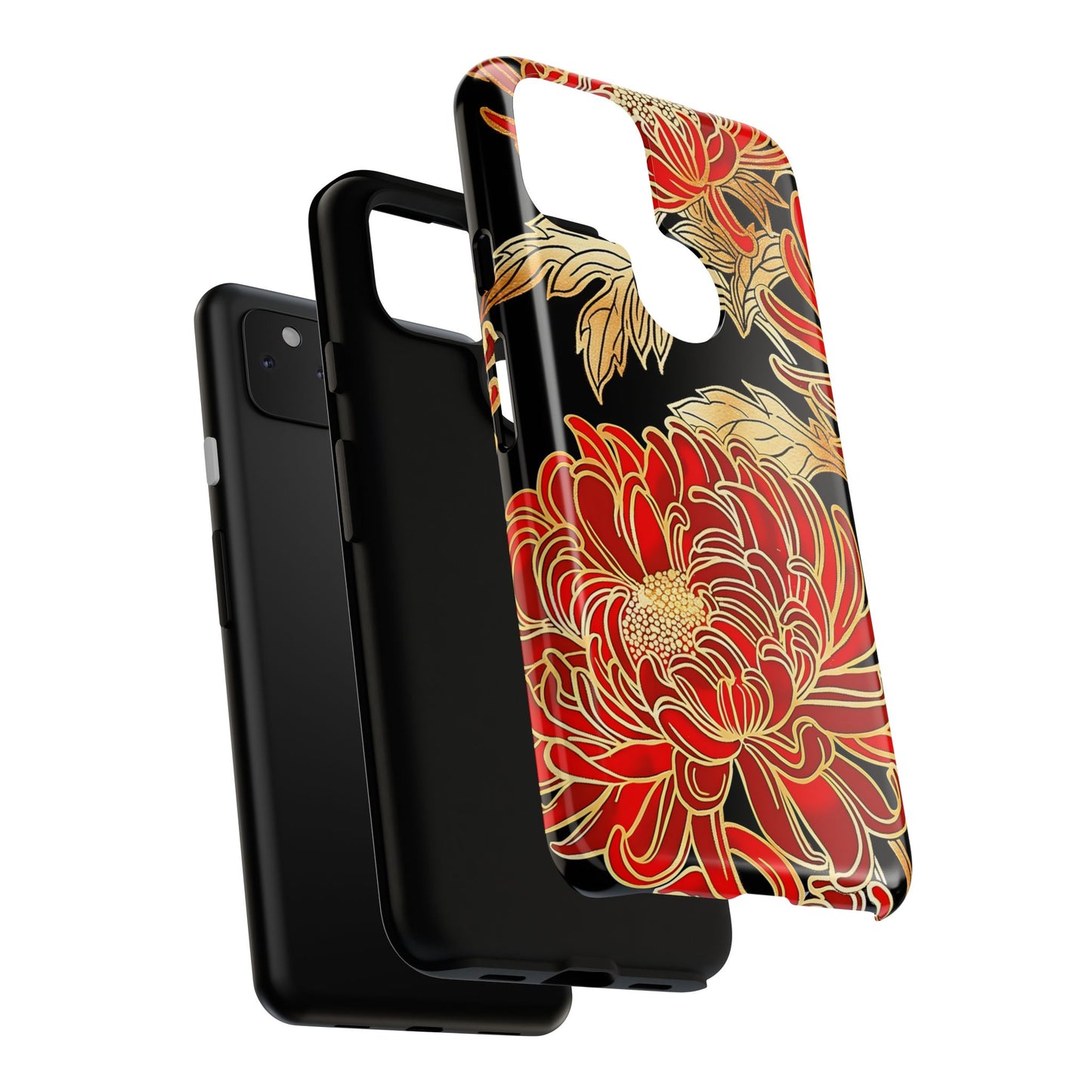 Ember Petals – Tough Glossy Google Pixel Case