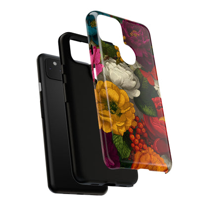 Midnight Bloom – Tough Glossy Google Pixel Case