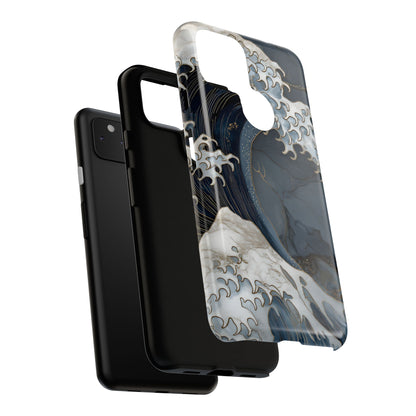 Golden Wave – Tough Glossy Google Pixel Case