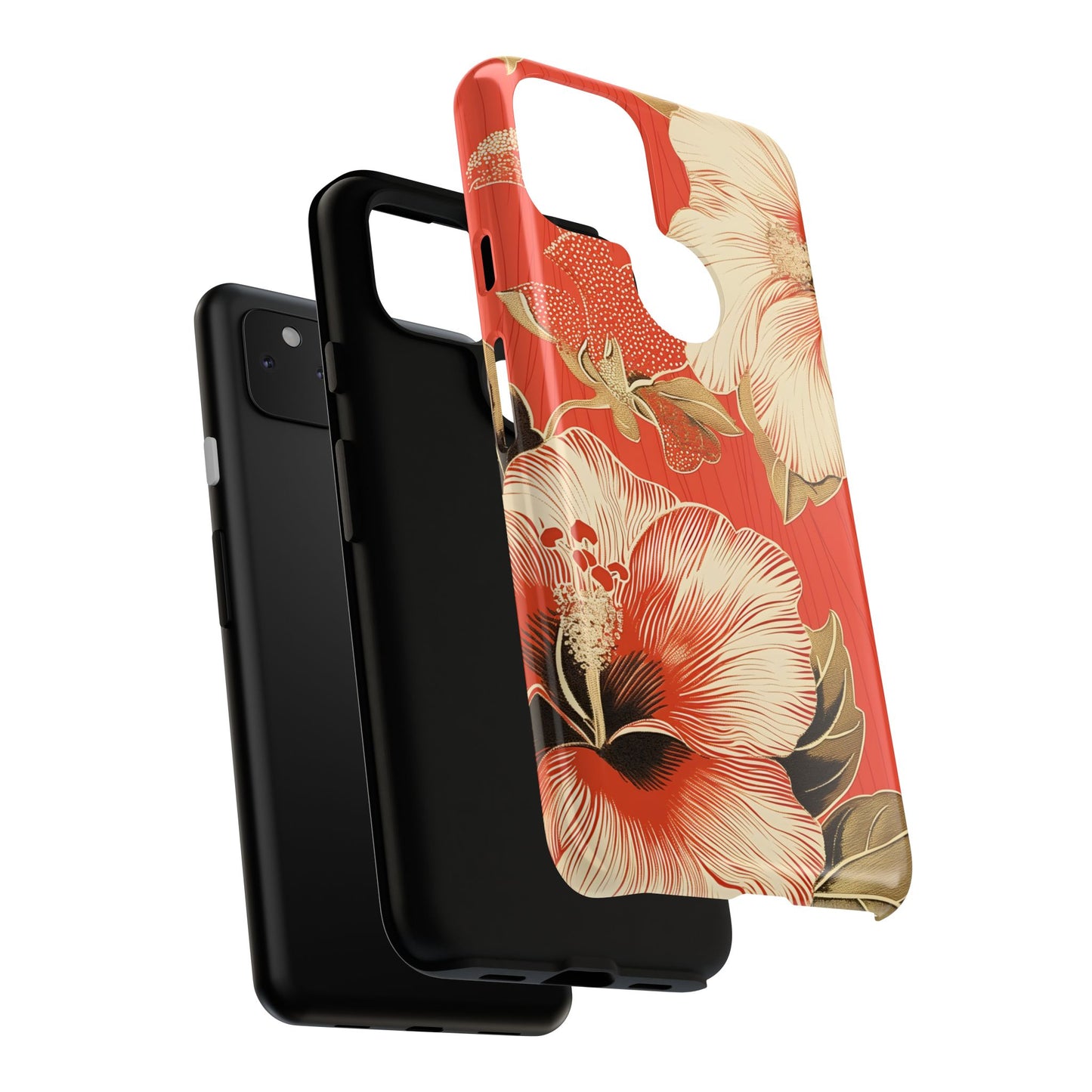 Golden Hibiscus – Tough Glossy Google Pixel Case