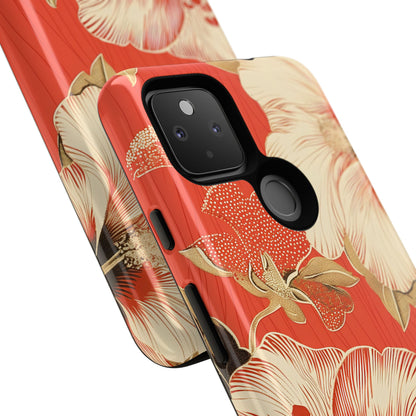 Golden Hibiscus – Tough Glossy Google Pixel Case