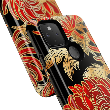Ember Petals – Tough Glossy Google Pixel Case